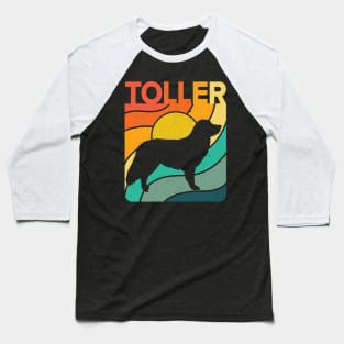 Rainbow Vintage Toller Baseball T-Shirt